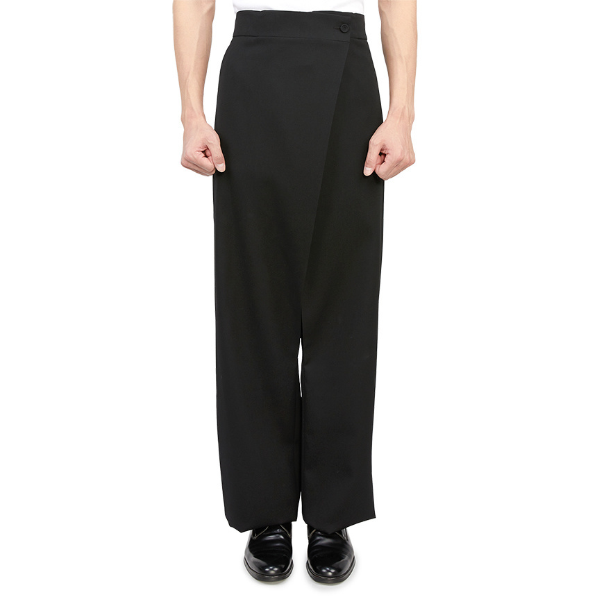 Dior HOMME[DIOR HOMME] 243C103A5635 900 Man Wrap Wool Pants