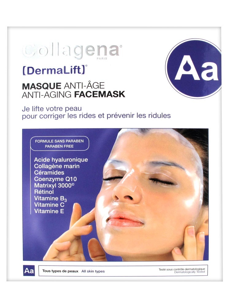 [Bundle Deal x 4] Collagena Dermalift Anti-Aging Facemask 5 Hydrogel Masks