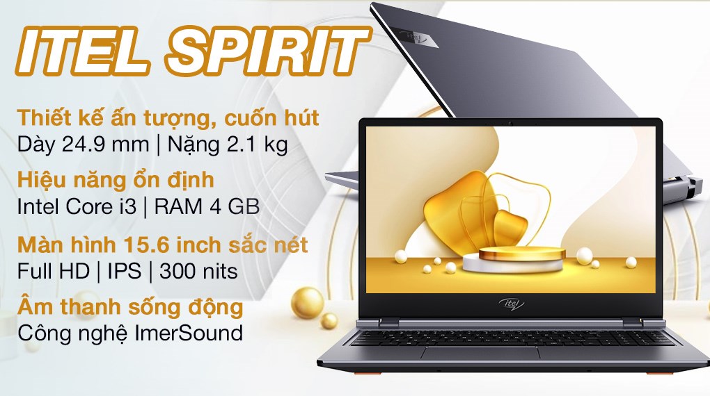 Laptop itel SPIRIT 1 i3 8109U