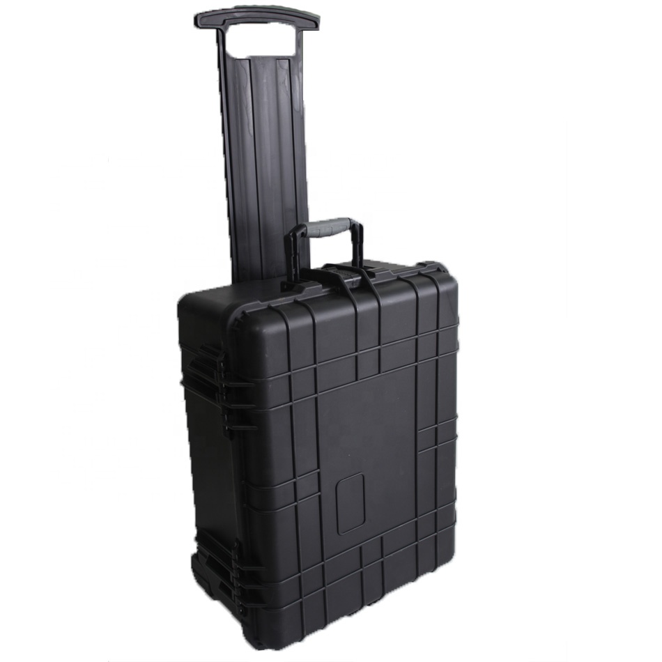 Gd5014 Trolley Case Protection Impact Resistance Waterproof Suitcase Tool Box Safe Instrument Case With Precut Sponge With Wheel