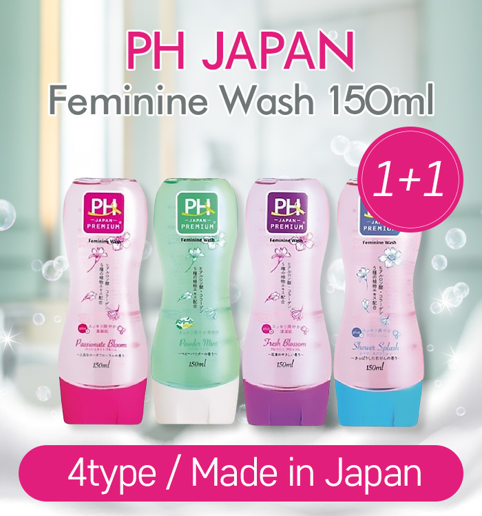 【1+1】PH JAPAN Premium Feminine wash / body wash /sebamed/ Japan Direct Delivery / Iris