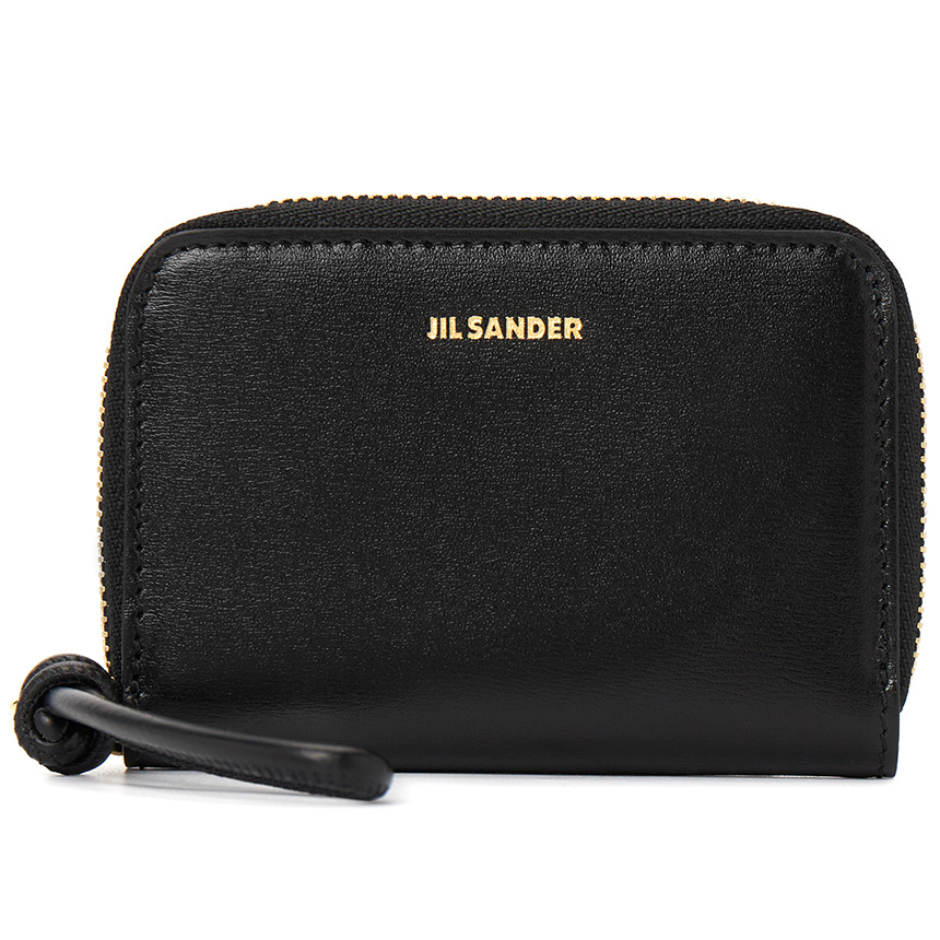 Jil Sander[JIL SANDER] Small Zip Around J07UI0007 P4841 001 Woman Business Card Holder Wallet
