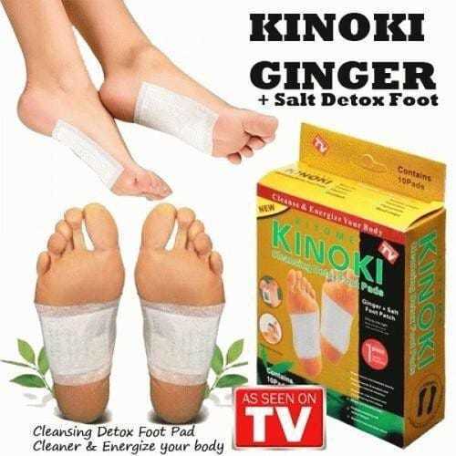 SG STOCK! KINOYE KINOKI Cleansing Detox Premium Foot Pad (As Seen On TV) (10 Pads)